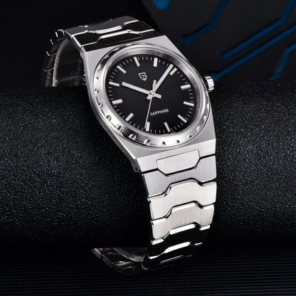 PAGANI DESIGN 2026 New Thin 7mm Fashion Men's Quartz Watch 10Bar Waterproof Stainless Steel Sapphire C3 Upgrade V2 reloj hombre