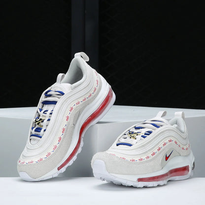 Sapatilhas desportivas Nike AIR MAX 97 genuínas para mulher, de cano baixo, com amortecimento Air, DC4013-001