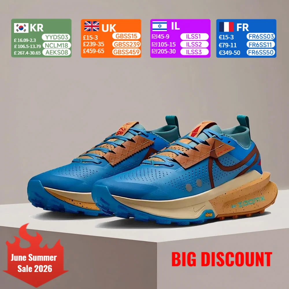 Pánské běžecké boty Nike ZEGAMA 2 – protiskluzové, odolné, prodyšné, lehké, odpružené, stylové, univerzální FD5190-401