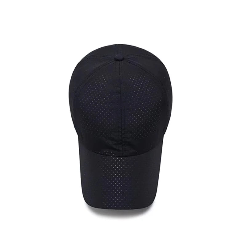 Hat til mænd, forår/sommer, ensfarvet mesh-kasket, baseballkasket til kvinder, efterår, koreansk udgave, solbeskyttelseshue, mesh, åndbar kasket med skygge