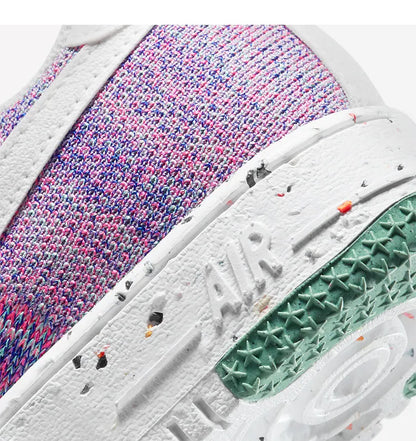Nike Authentic AF1 CRATER FLYKNIT Naisten urheilu- ja vapaa-ajan lenkkarit DC7273-500