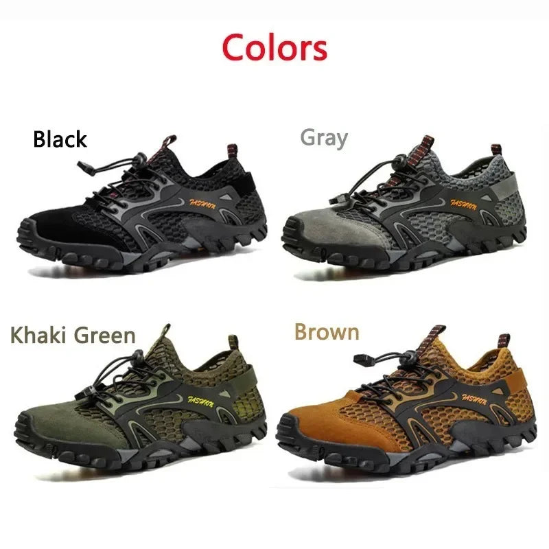 MAIJION Professional Aqua Shoes for Men Non-Slip Water Shoes Trekking Upstream Quick-Dry Beach Lightweight Water Sports Sneakers