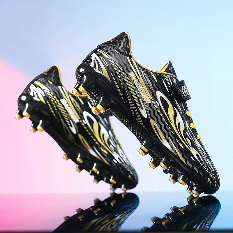 Chaussures de football pour hommes, chaussures de football professionnelles pour terrain en gazon, nouvelles chaussures de football résistantes, chaussures de football décontractées pour enfants, chaussures de football ant