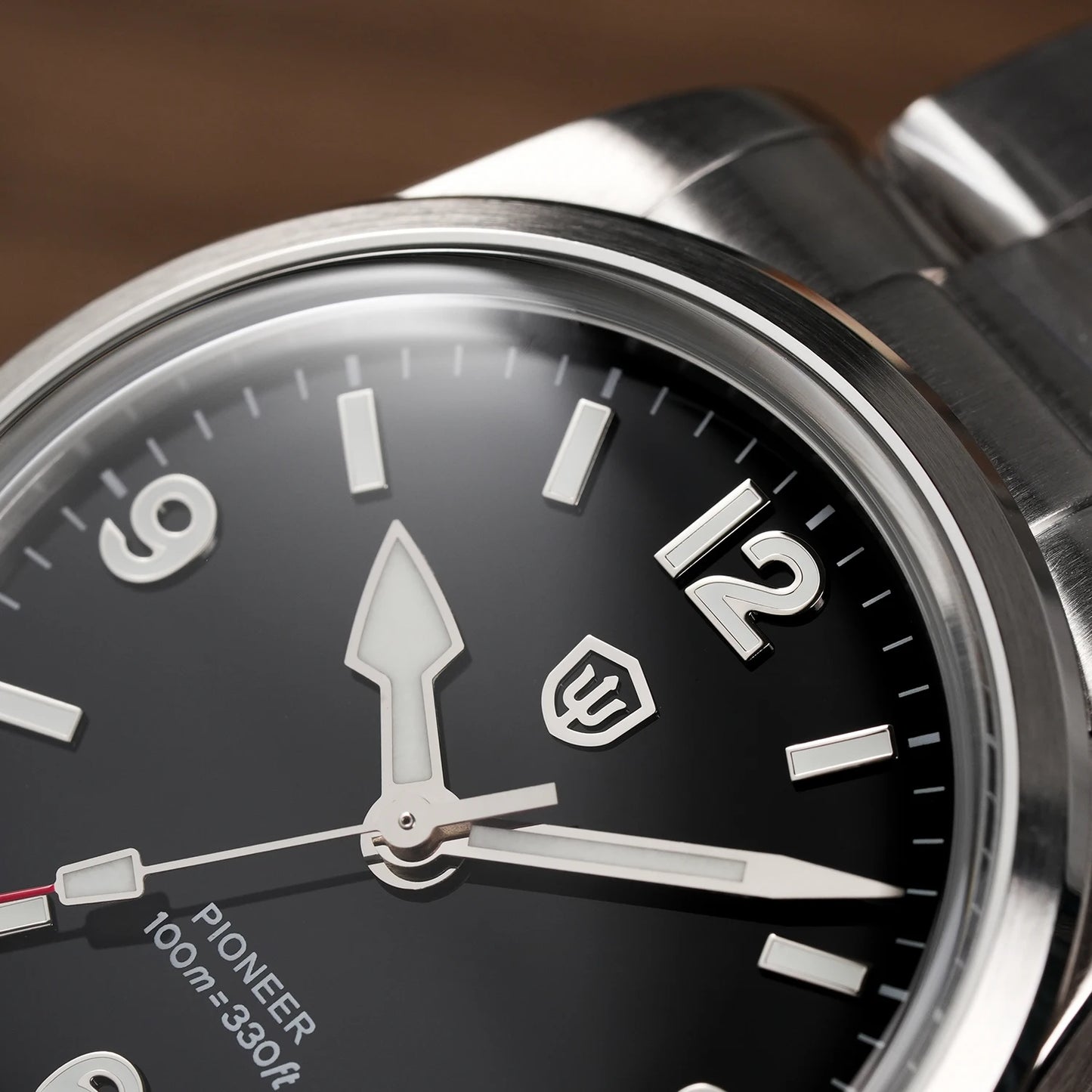 Watchdives WD1960S V2 Watch VH31 Sweep Second Movement Stainless Steel Sapphire Crystal Business Wristwatch Vintage Watches