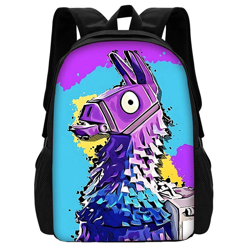 Mochilas infantis Classic Game Fortnites para meninos e meninas, presente de aniversário para estudantes, mochilas escolares unissexo para criança, mochila de campismo durável