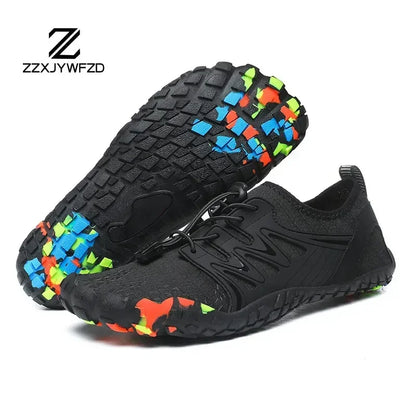 Zapatos acuáticos unisex de secado rápido con drenaje para vadeo, playa, deportes acuáticos, natación, yoga, buceo, surf y uso barefoot