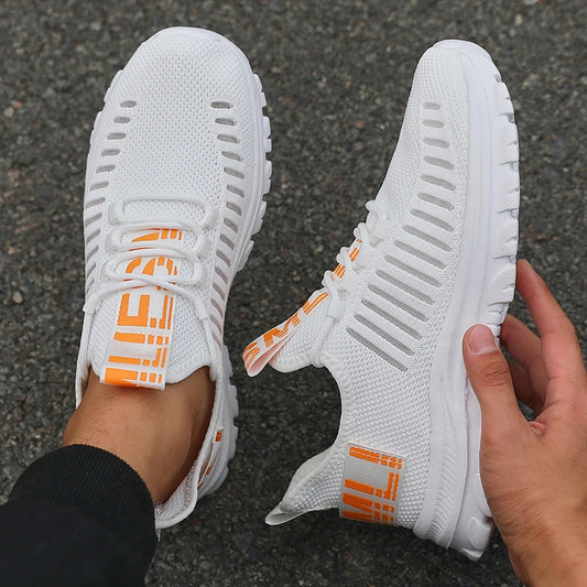 Non-slip Men's Summer Sneakers Comfortable Breathable Couple Running Shoes Women Tenis Sports Shoe White Walking Man Sneakers