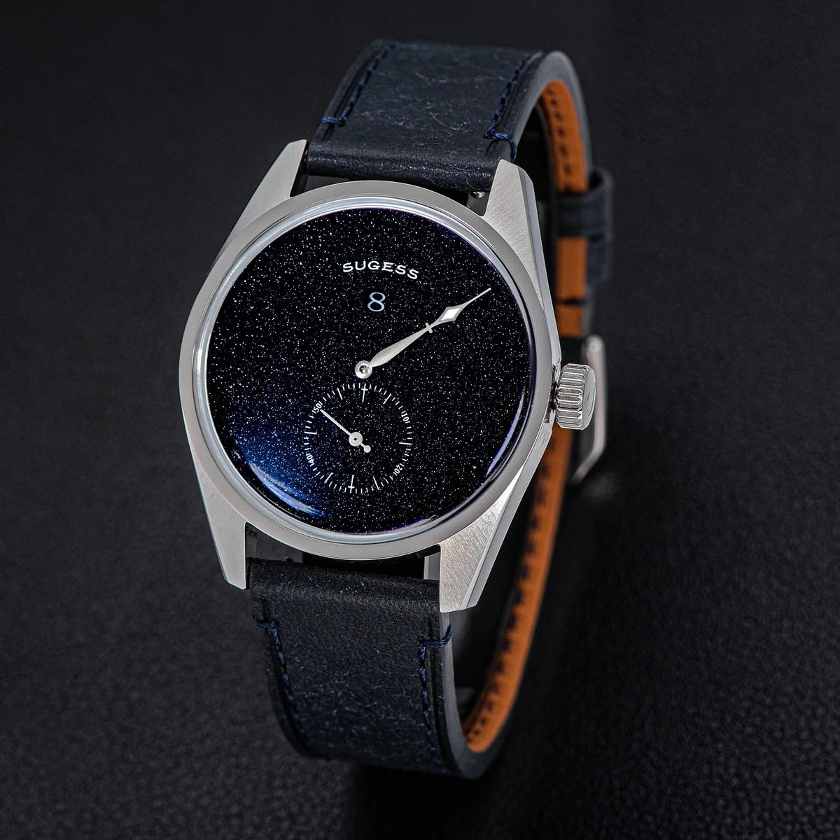 Sugess Watch of Men Automatic Mechanical Wristwatches ST1721 Movement Luminous Simple Fashion Clock Waterproof Glass S451 New