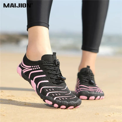 Barefoot Beach Aqua Shoes for Men Women Quick Dry Summer Water Shoes Outdoor Wading Sneakers Light Water Sports Shoes