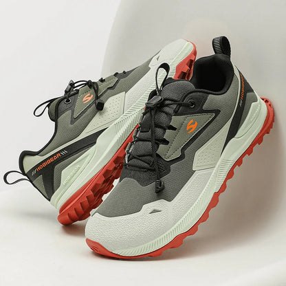 HOBIBEAR Unisex Running Shoes Elastic Band Hiking Sneakers Lightweight Breathable Casual Shoes