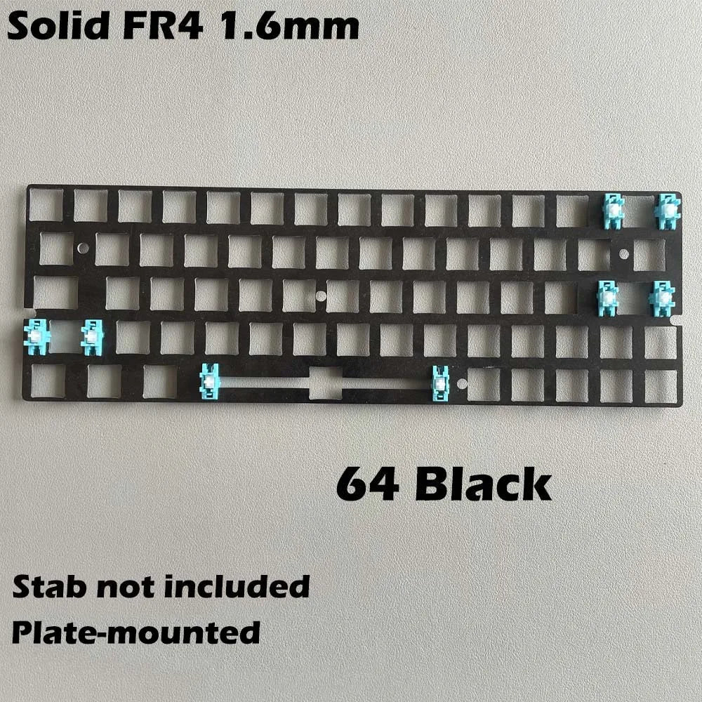 Hot-Swap 64RGB Mechanical Keyboard Custom PCB Compatible With GH60 Wooting 60he RAKK PCB Kit optional