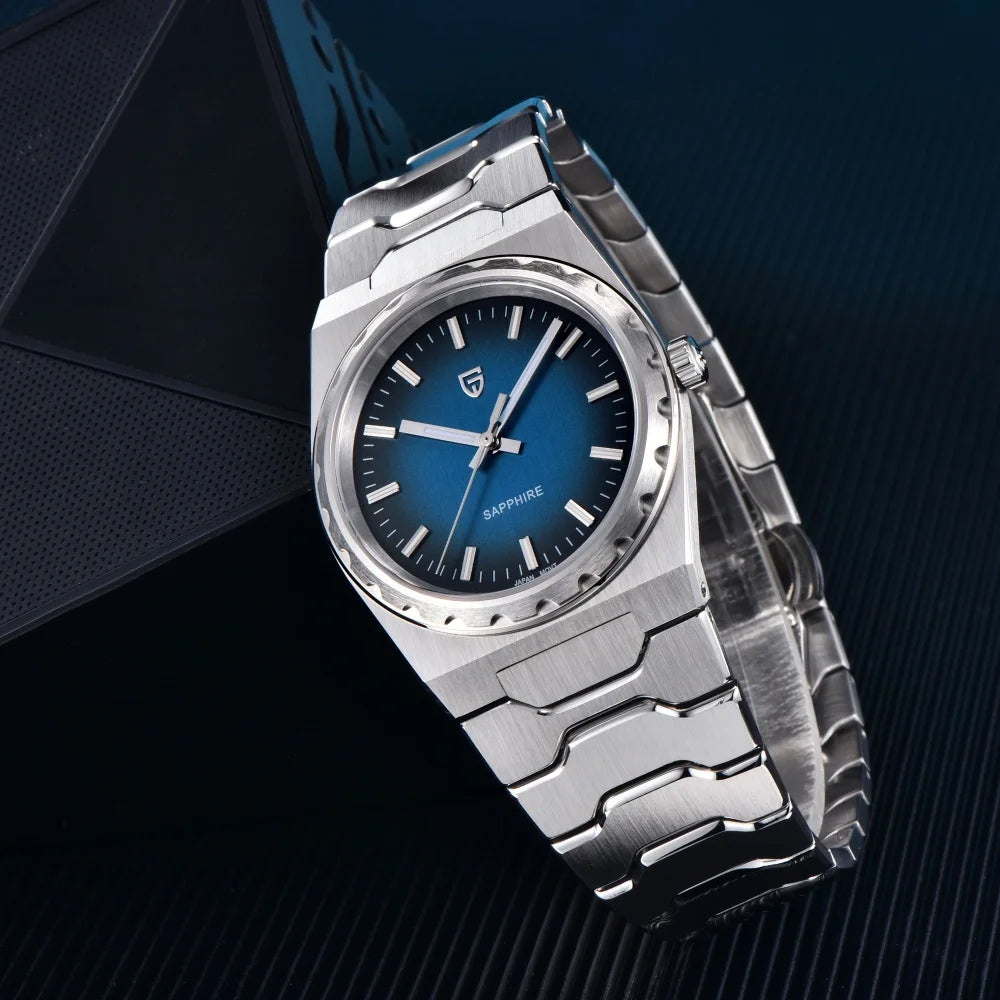 PAGANI DESIGN 2026 New Thin 7mm Fashion Men's Quartz Watch 10Bar Waterproof Stainless Steel Sapphire C3 Upgrade V2 reloj hombre