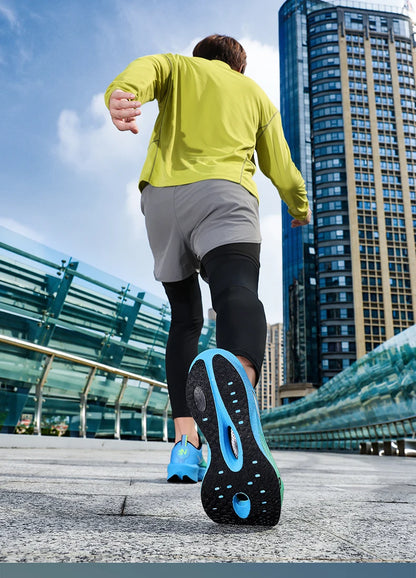 Carbon plate men's and women's anti-slip running shoes, professional marathon sports breathable mesh CHUNTA sports shoes