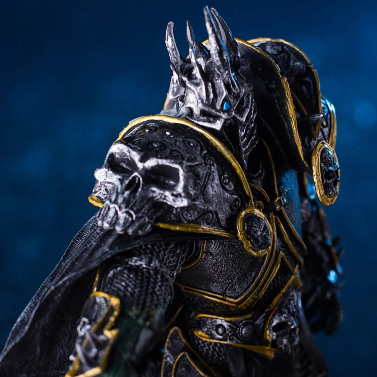 36cm herní periferie World of Warcraft, 7. král lichů Illidan Stormrage, anime figurka, model, dekorace na stůl, dárky, hračky pro děti