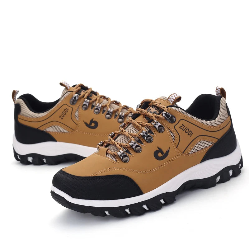 Scarpe da trekking da uomo in EVA, impermeabili, antiscivolo, in pelle, per sport outdoor, campeggio, running e jogging, novità 2025
