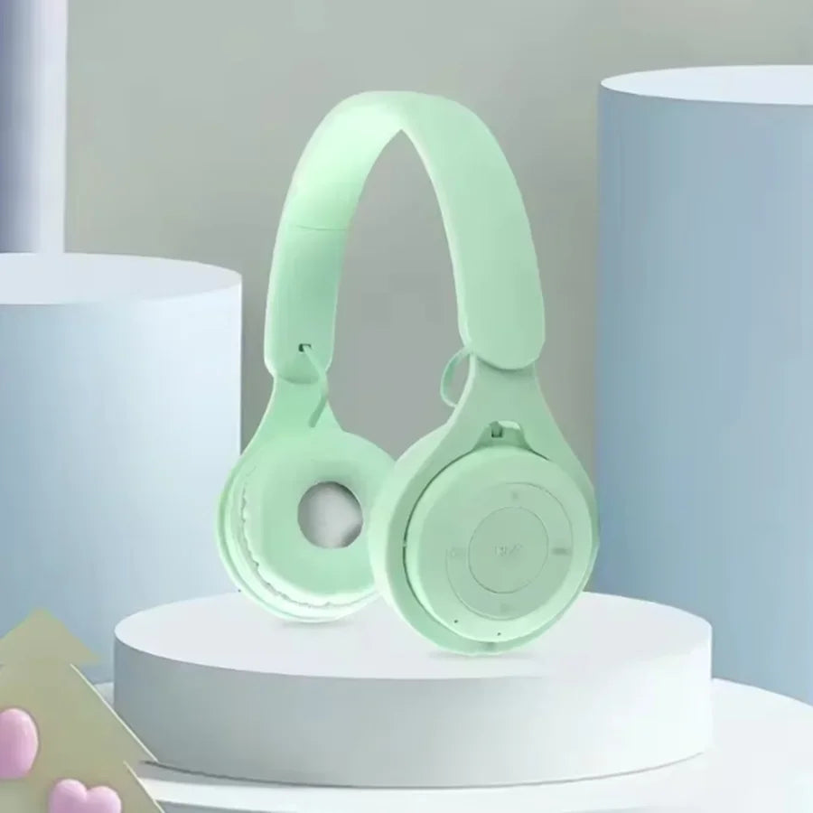 Casque audio Bluetooth Hi-Fi sans fil, circumaural, avec microphone, réduction de bruit, confortable pour les voyages et l'utilisation à domicile