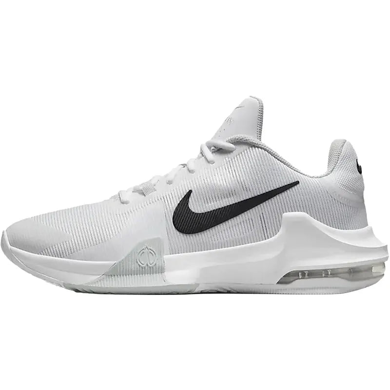 Nike Oficial Genuíno Air Max Impact 4 — Sapatilhas de basquetebol almofadadas para homem DM1124-100