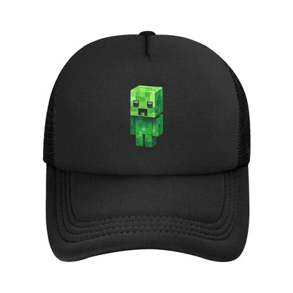 Creepin Creepers til voksne, Trucker-kasket, baseballkasket i mesh, snapback-kasketter, hatte, solhat, justerbare solkasketter, sommer