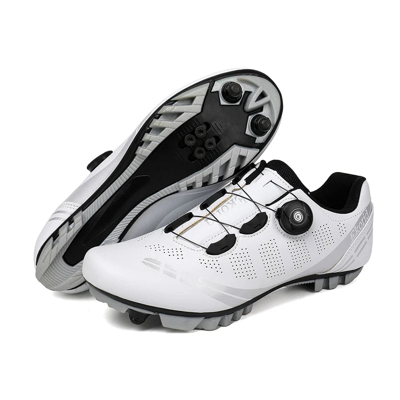 Scarpe da ciclismo da uomo e da donna per bici da strada, competizione e velocità, scarpe sportive da ciclismo autobloccanti con tacchette SPD