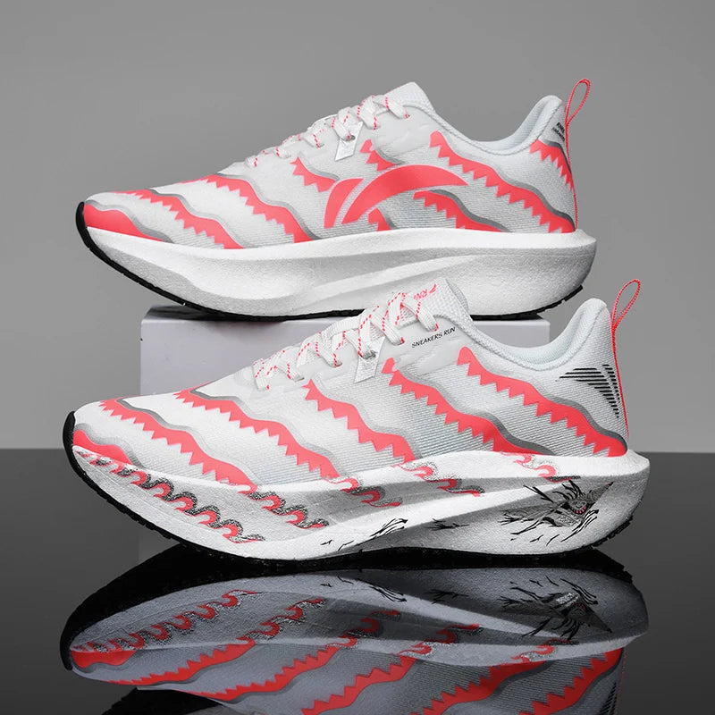 New Summer Original Men's and Women's Sports Shoes Lightweight Marathon Running Shoes Breathable Foot Protection Walking Shoes