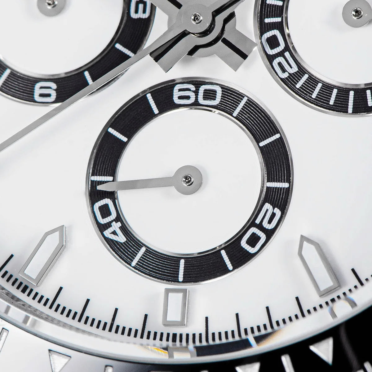Sugess Panda Chronograph Movement Automatic Mechanical Chronograph Wristwatch Waterproof Diving Men Watches Ceramic Bezel Tona