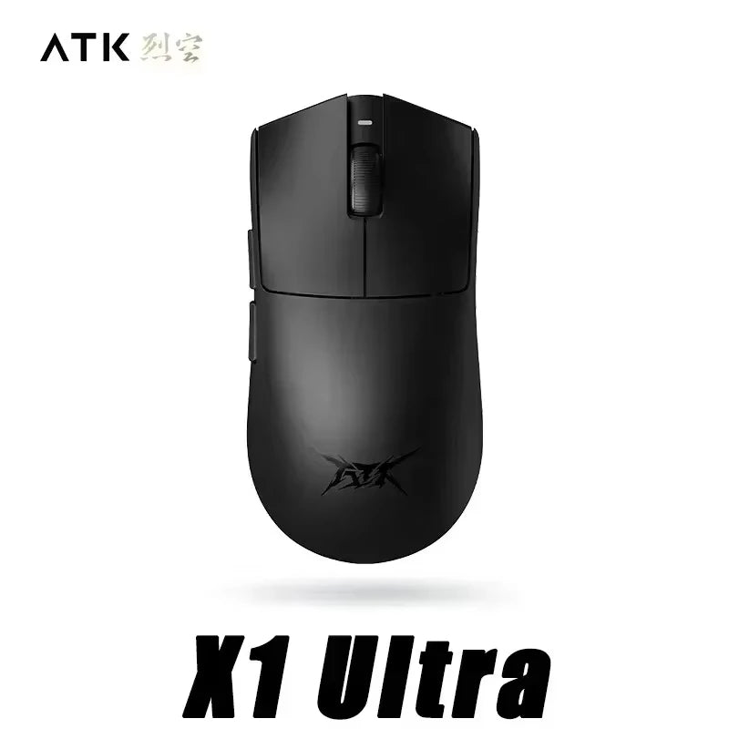 Mouse gaming wireless ATK Blazing Sky X1/X1V2 8K a bassa latenza, leggero per FPS, Liekong E-sports, accessori PC personalizzati