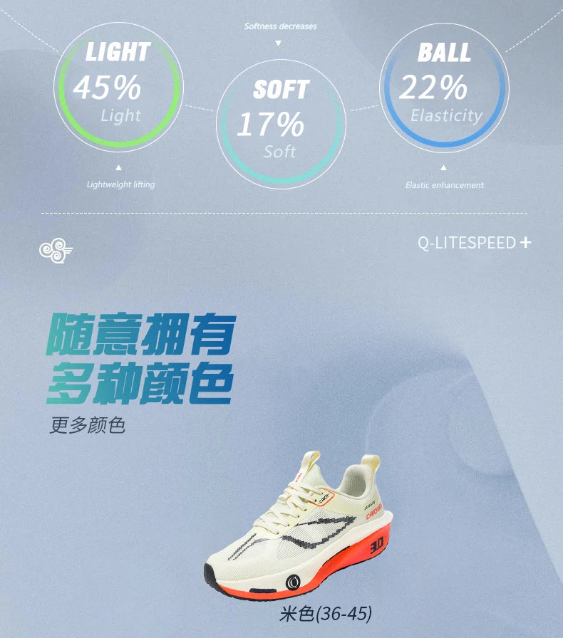 Running Shoes Carbon Plate Marathon Men Sports Specialty Breathable Lightweight Women's Comfortable Athletic Outdoor Sneakers