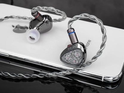 KBEAR Tourbillon-Pro TB-PRO Écouteurs intra-auriculaires 10 mm DD Haute Résolution Type-C HIFI Filaire avec Diaphragme Composite PU+PEEK+DLC