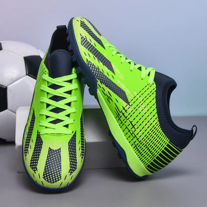 Novas chuteiras de futebol para homem, futsal e futebol indoor, botas desportivas para jogo e treino, criança, pitons TF para relva, proteção no tornozelo, bestseller, alta qualidade, leves