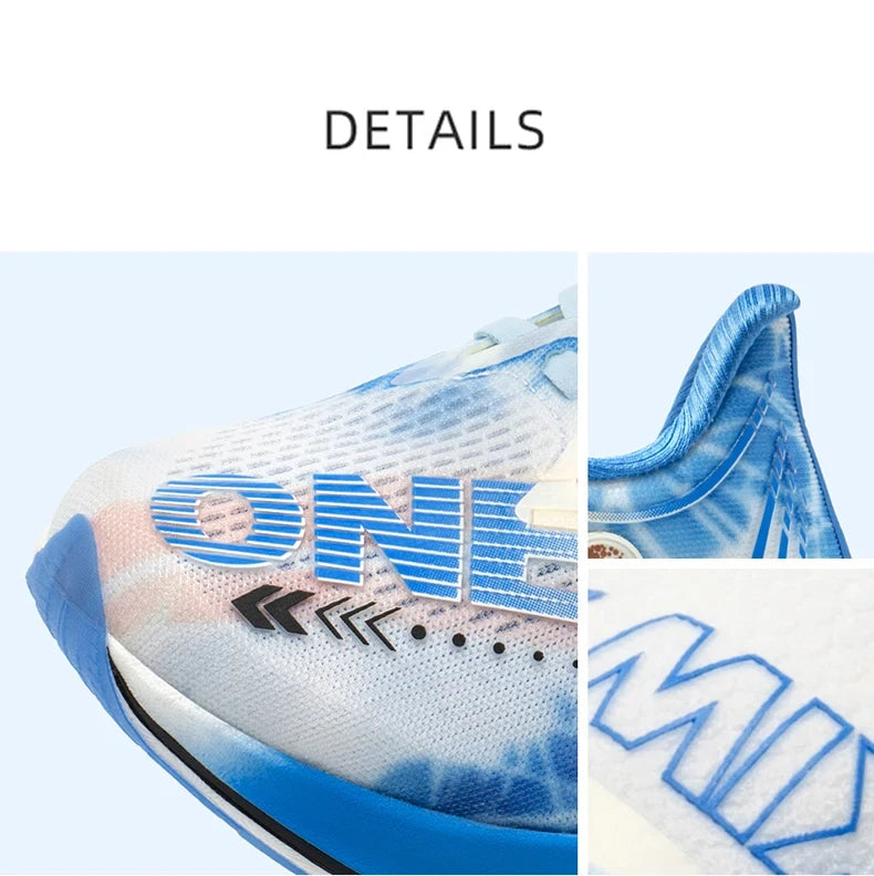 ONEMIX-Nylon Carbon Board Marathon Running Racing Shoes, Professional Stable Support, Shock-relief, Ultra-light Rebound Sneaker