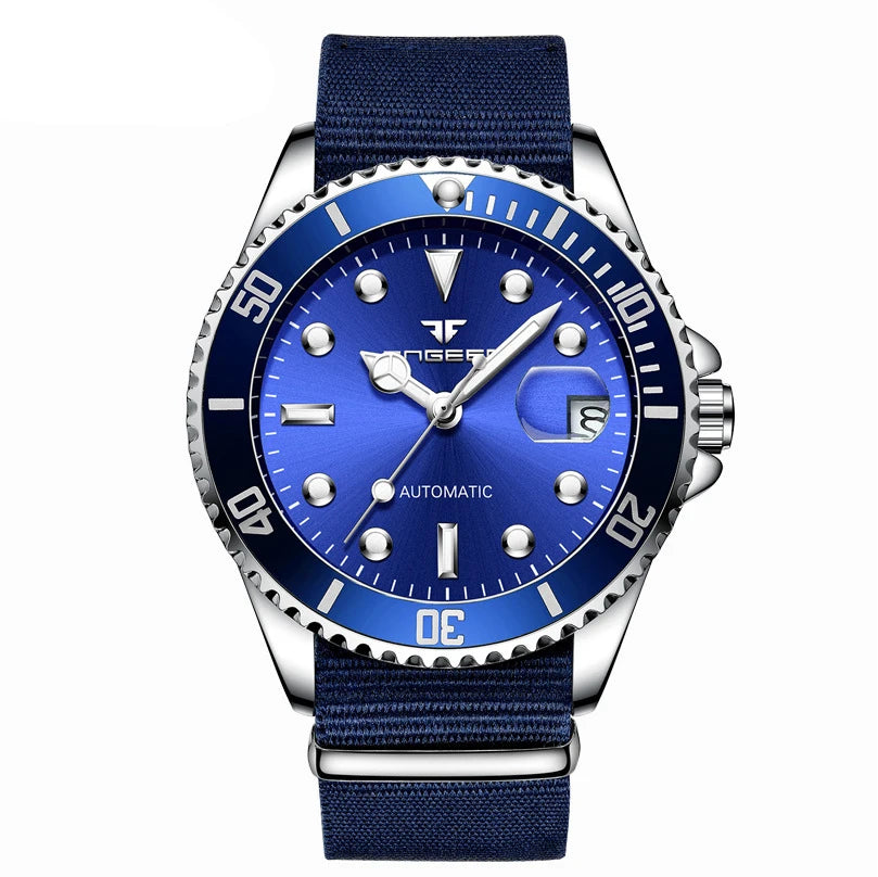 BINBOND mechanikus karórák férfiaknak: luxus, világító, vízálló, automata, tourbillon, csontvázszerkezetű