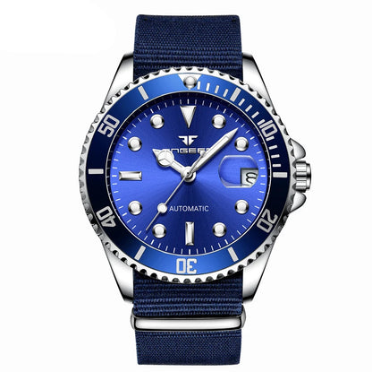 BINBOND mechanikus karórák férfiaknak: luxus, világító, vízálló, automata, tourbillon, csontvázszerkezetű