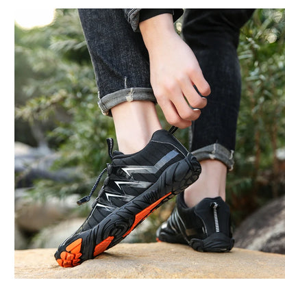 Men's Cross-Trainer | Barefoot & Minimalist Shoe | Zero Drop Sole | Wide Toe Box Aqua Shoes Five-Finger Swimming Shoes