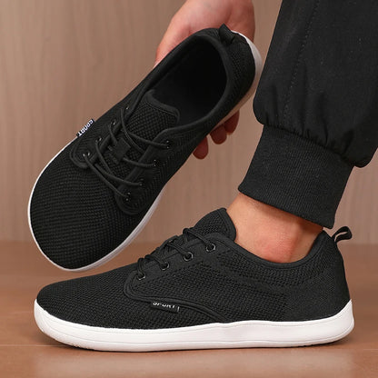 Women's Walking Flat Shoes Soft Mesh Suitable for Travel Wide Palms Lightweight Support Fitness and Leisure Sports Shoes for Men