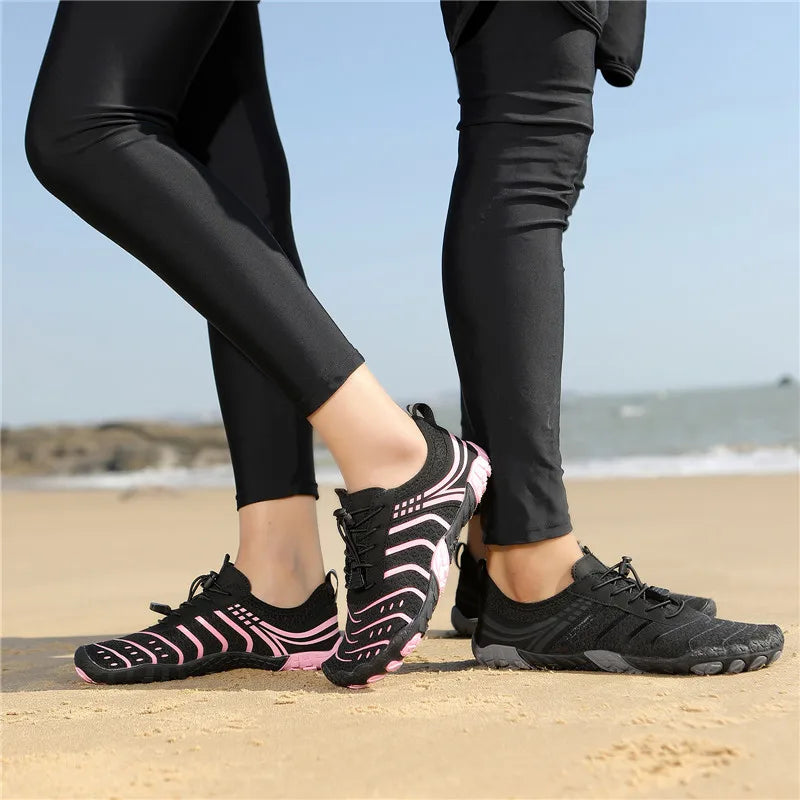 Barefoot Beach Aqua Shoes for Men Women Quick Dry Summer Water Shoes Outdoor Wading Sneakers Light Water Sports Shoes