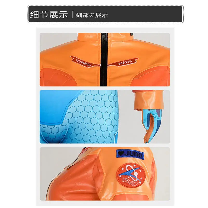 Game Overwatch 2 Juno Cosplay Costumes Wig Suit Fullset Support Hero Clothes Halloween Carnival Outfit Juno Teo Minh Women Girls