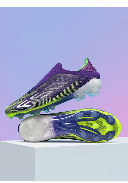 New Men's Football Boots Turf Soccer Shoes Sport Ultralight Comfortable Cleats Futsal Non Slip Fg Grass Indoor Adult Non-Slip