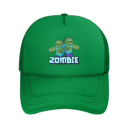 Creepin Creepers til voksne, Trucker-kasket, baseballkasket i mesh, snapback-kasketter, hatte, solhat, justerbare solkasketter, sommer