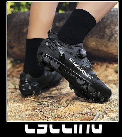 Unisex New Cycling Shoes Professional Lightweight Luxury Original Road Rubber MTB Racing Bicycle Fashion Bike Street Sports