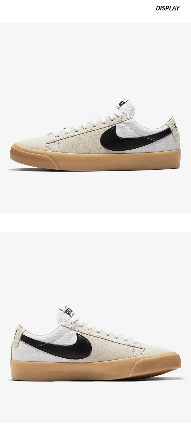 Oficiální autentické unisexové klasické nízké skate boty Nike SB Blazer Zoom DC7695-100