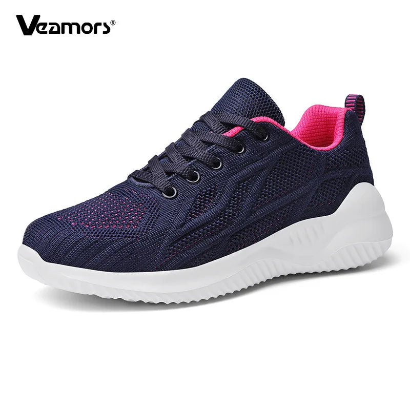 Women's Running Shoes Breathable Casual Lightweight Gym Outdoor Sport Comfortable Sneakers