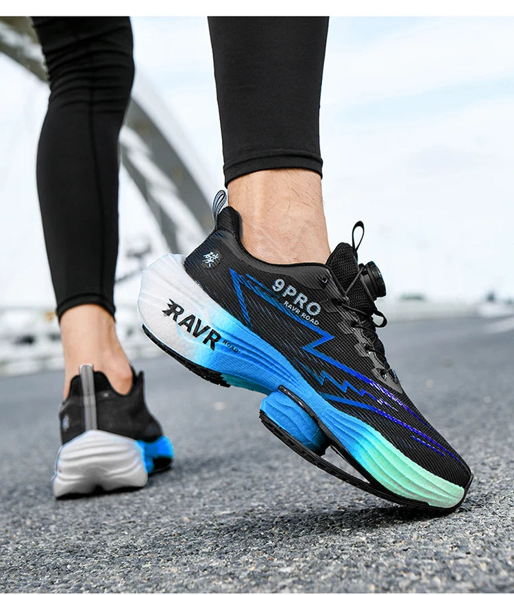 Baskets décontractées respirantes pour hommes, chaussures de course de luxe, mocassins à la mode, chaussures de course pour hommes