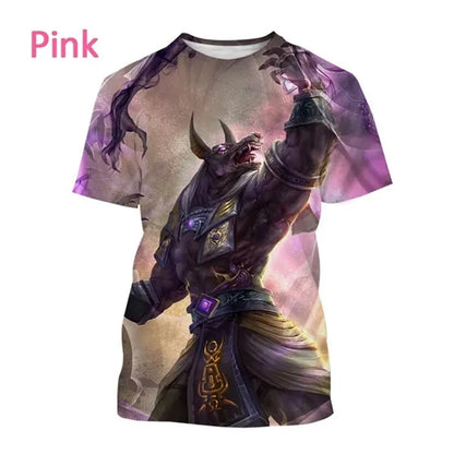 Grim Reaper Anubis T-shirts 3D-trykt oldegyptisk gud T-shirt Egyptens øje Farao Mode Harajuku kortærmet T-shirt