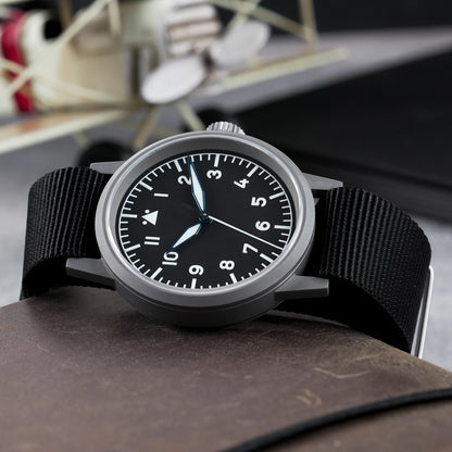 Militado ML10 Quartz Watch VH31 Sweeping Second Movement Sapphire Crystal BGW9 Luminous 10Bar Waterproof 36.9mm Vintage Watches