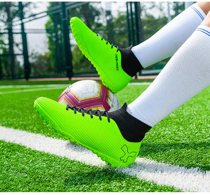 Chaussures de football pour hommes, originales, résistantes, décontractées, confortables, de qualité supérieure, respirantes, pour futsal et football en salle.