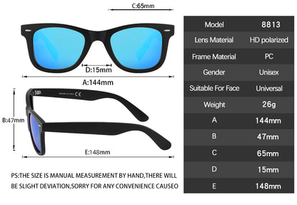 Men's Polarized Sunglasses classic fashion UV400 Women's Glasses Driving Outdoor Travel Glasses Cool 2140