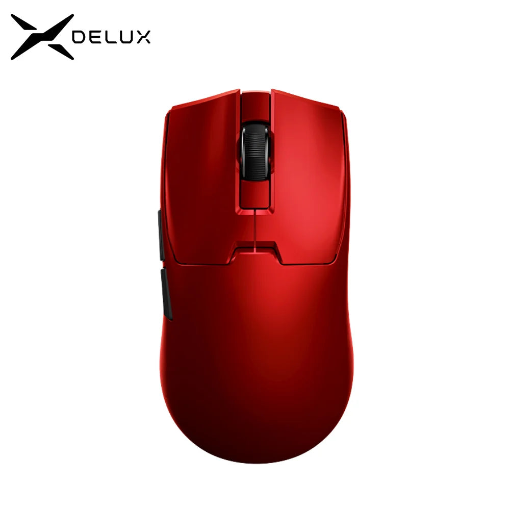 Delux M800mini Wireless Gaming Mouse, 46g Lightweight, PAW3395/PAW3311, 1KHz Polling Rate for Small to Medium Hand PC Gamer