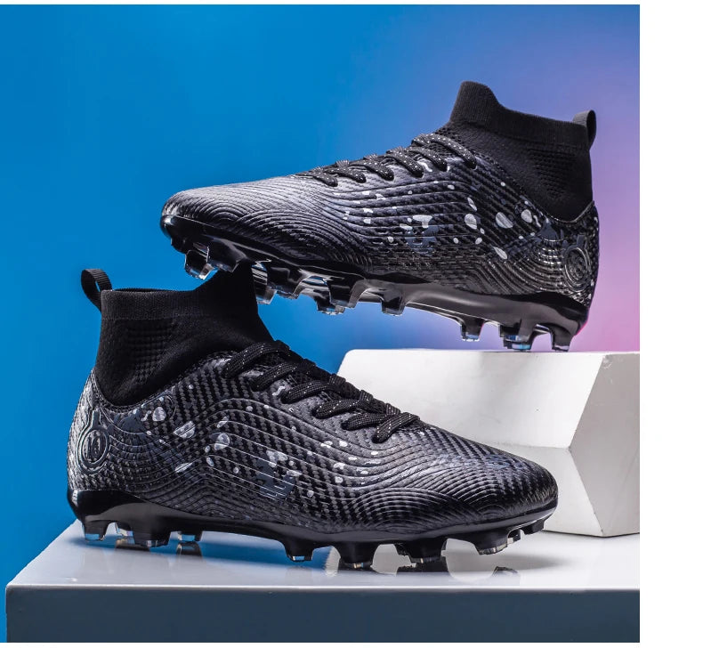 New Men's Professional Soccer Shoes Non-slip Football Boots Unisex Breathable Futsal Sports New Cleats Drop Shipping Ultralight