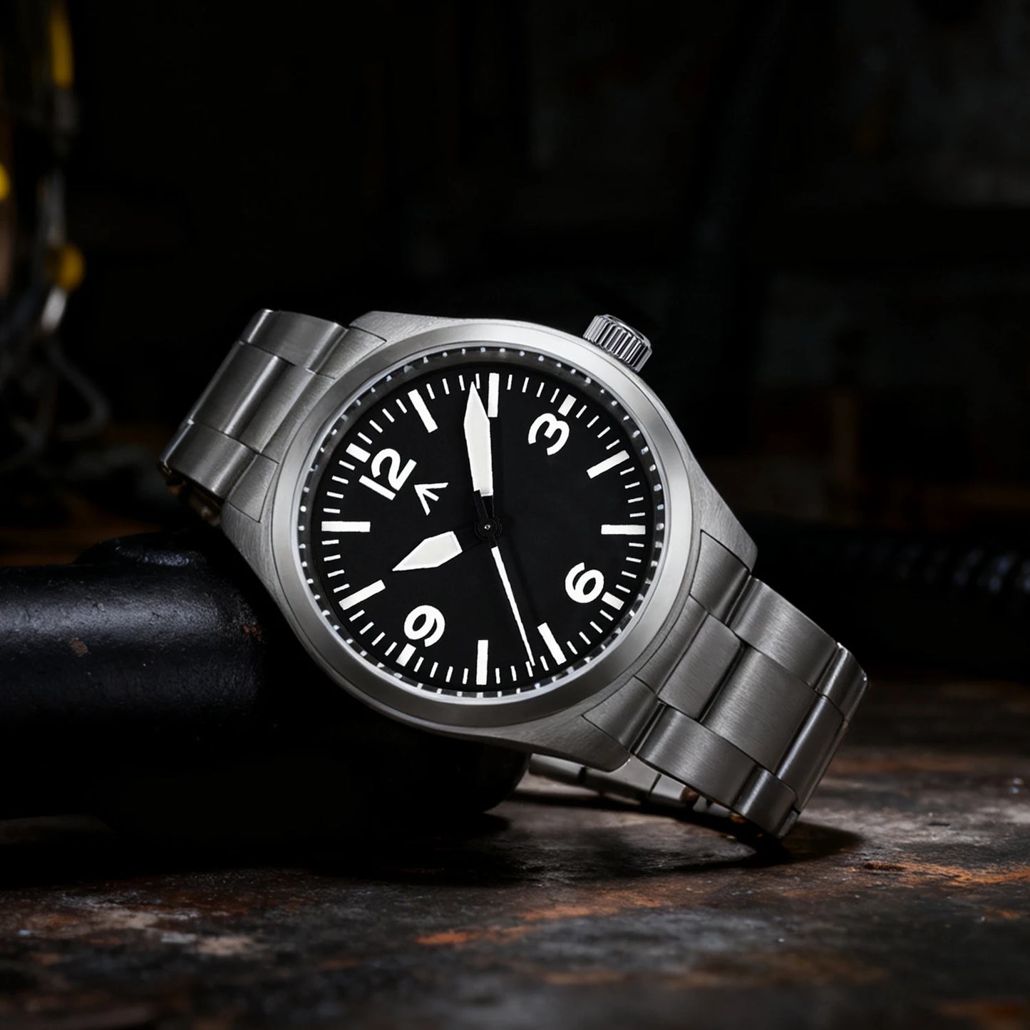 Militado ML08 V2 Vintage Quartz Watch Military VH31 Movement  Double Sapphire Crystal C3 BGW-9 Luminous Waterproof 38mm Watch