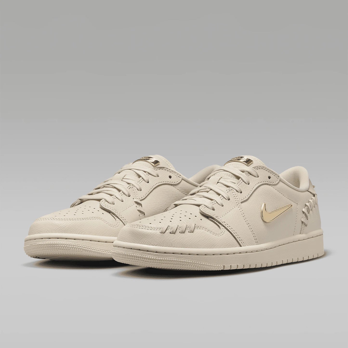 Nike Authentic Air Jordan 1 MM Low Small Gold Hook Women's Sneakers FN5032-200